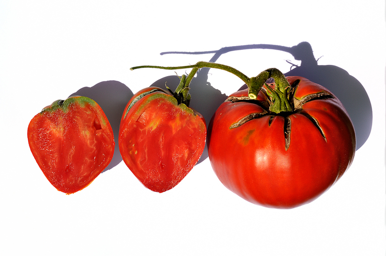Roter Kürbis